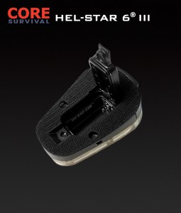 HEL-STAR 6 Gen III Helmet Mounted Light Black